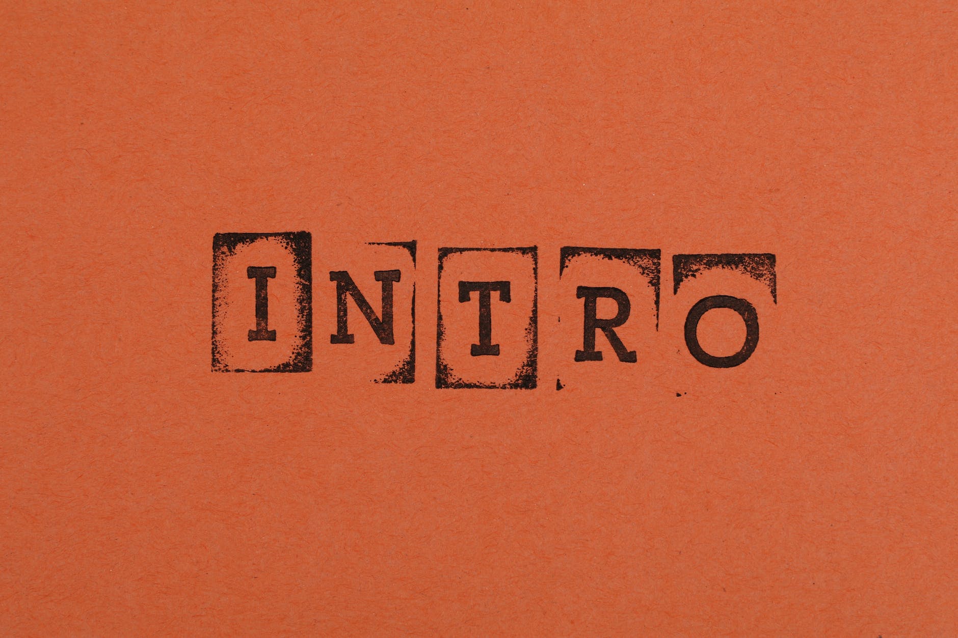 close up photo of intro text
